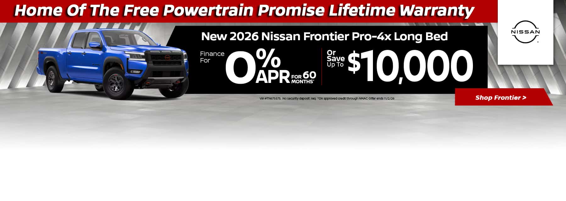 Frontier $10K