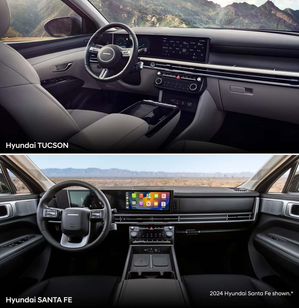 Hyundai Tucson vs. Santa Fe Safety Technology