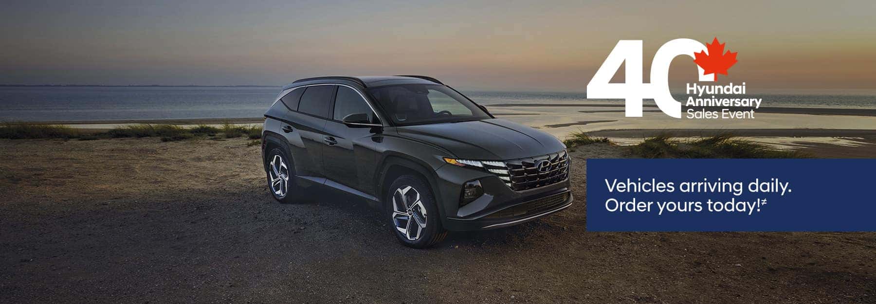 Hyundai 40th Anniversary Sales Event