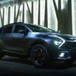 black kia sportage