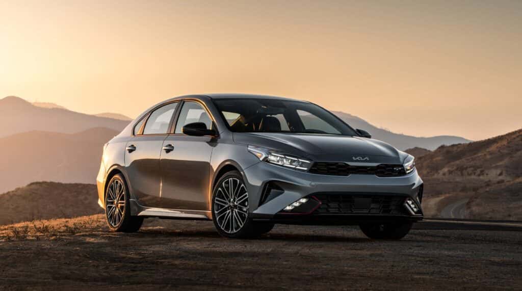 grey kia forte