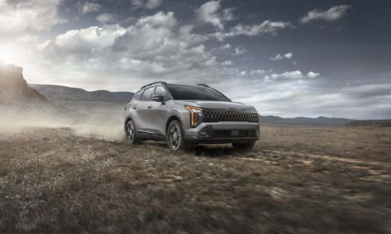 2026 Kia Sportage driving offroad