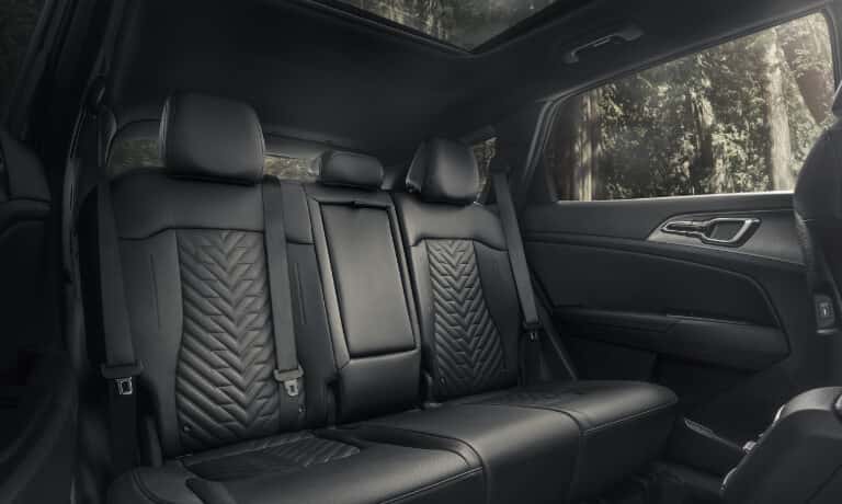 2026 Kia Sportage interior back seats