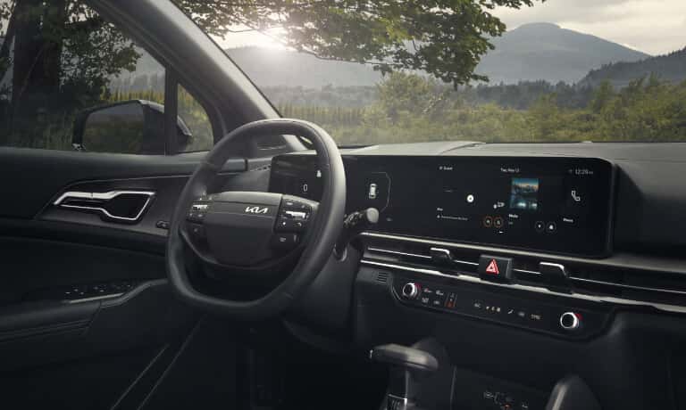2026 Kia Sportage steering wheel