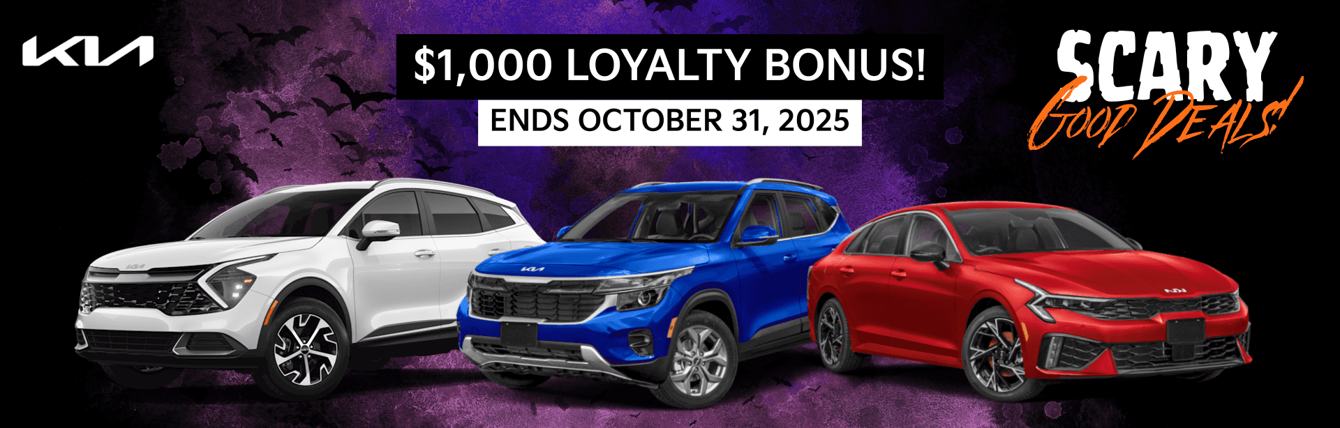 $1000 LOYALTY BONUS