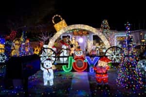 Holiday christmas lights