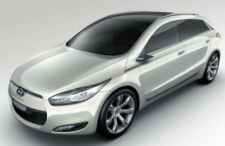 Hyundai Genus concept front quarter view