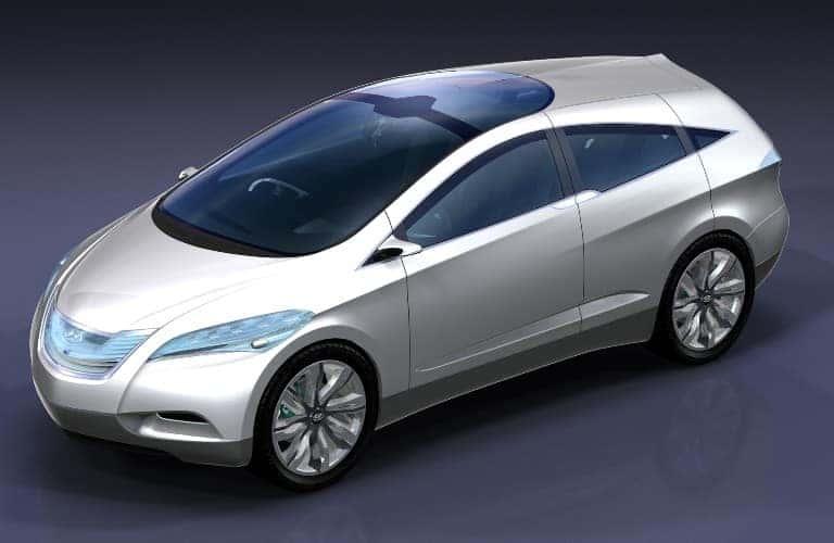 Hyundai I-BLUE concept top front side view