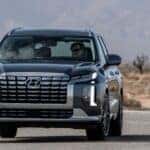 2023 Hyundai Palisade Front View on Road