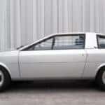 Silver 1974 Hyundai Pony Coupe Concept Recreation