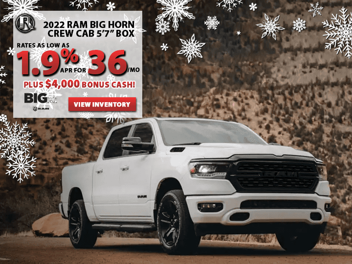 Current New Chrysler, Dodge, Jeep, Ram Specials Offers Reed Jeep RAM
