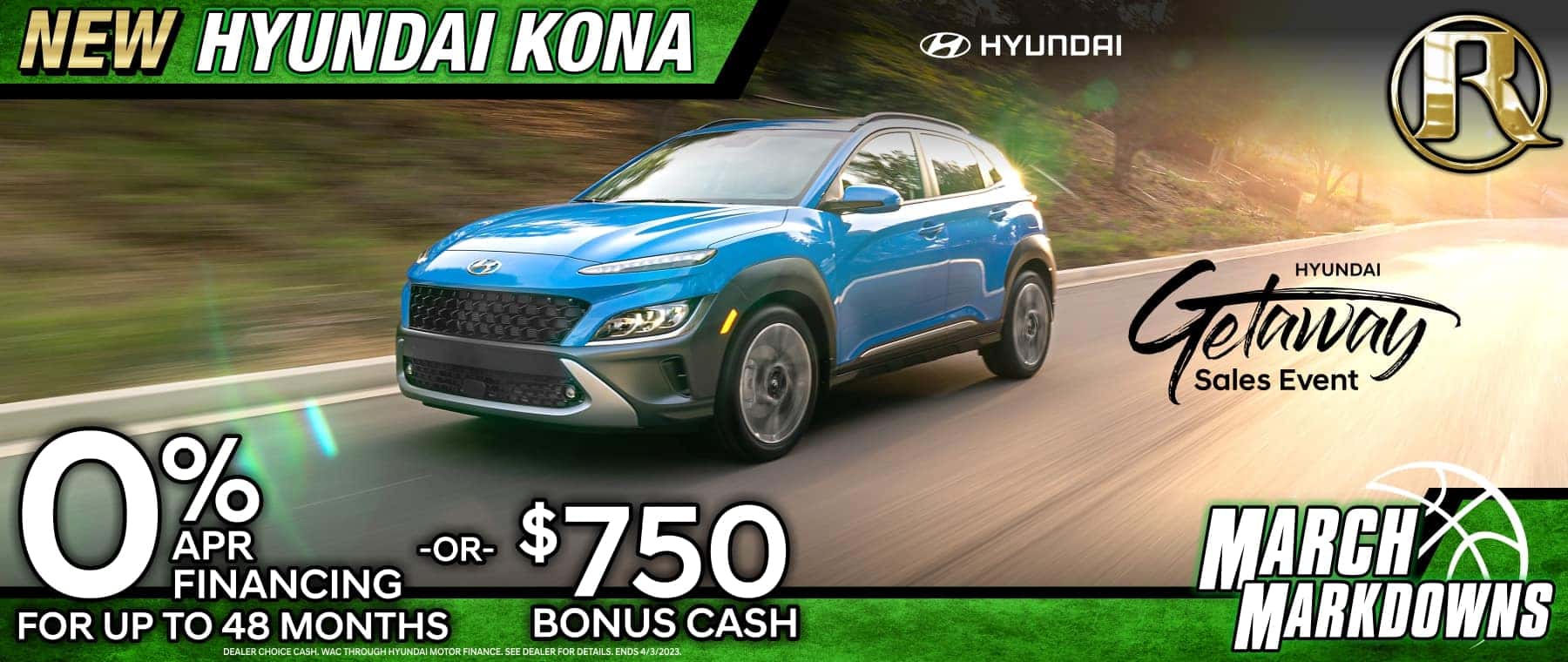 Reed Hyundai Preowned Carousel MAR 2023 KONA WEB