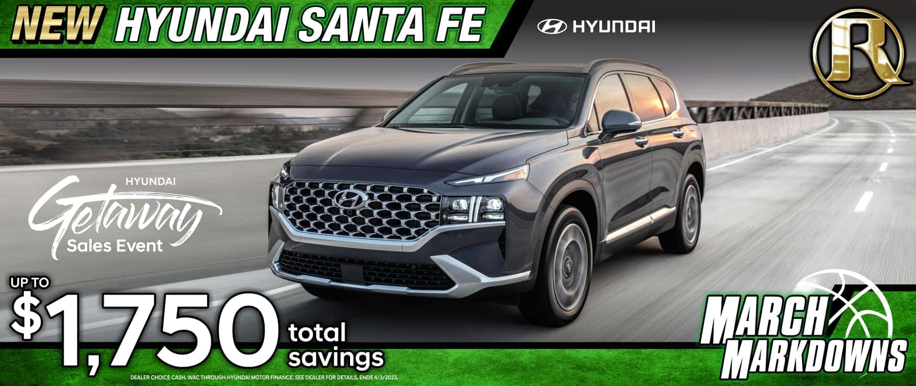 Reed Jeep Ram 1 Year Anniversary Ads MAR 2023 santa fe