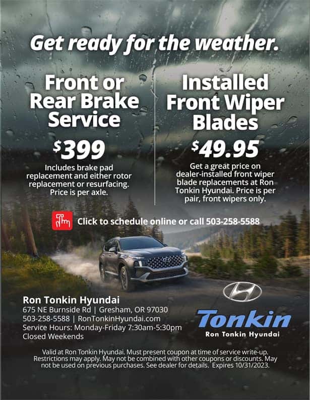 Service Specials Ron Tonkin Hyundai