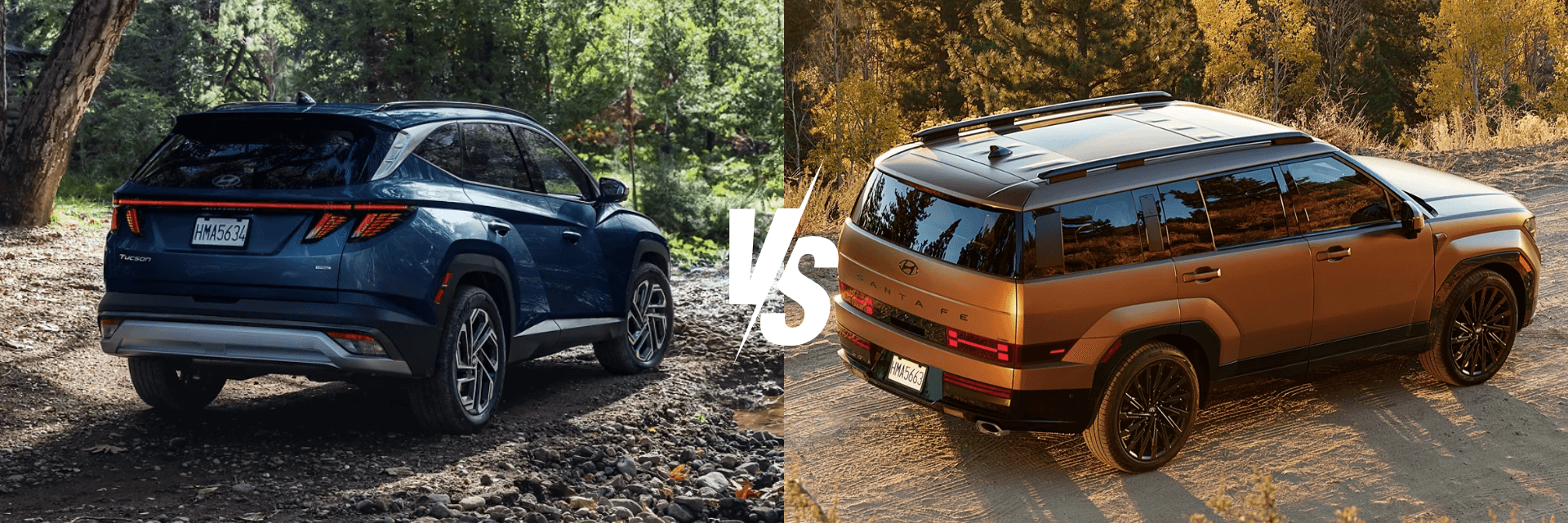 2025 Tucson vs 2025 Santa Fe