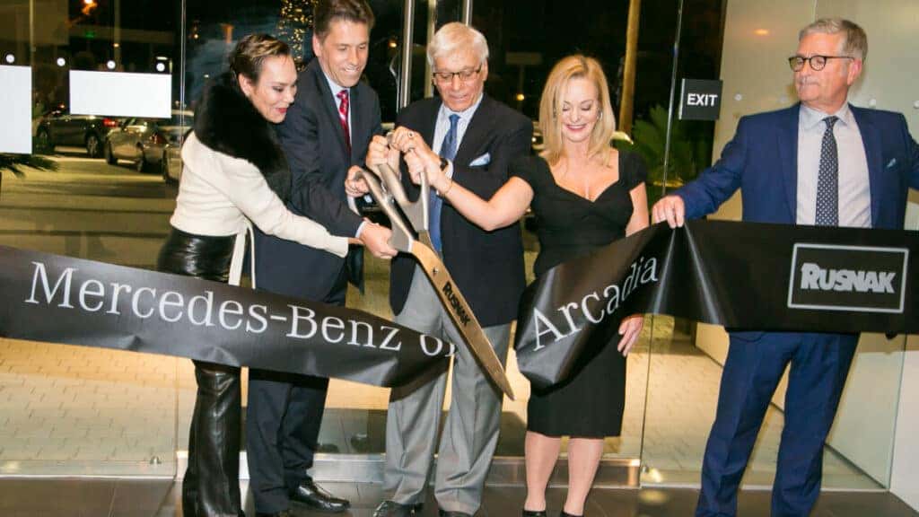 MercedesBenz of Arcadia Grand Opening The Rusnak Auto Group