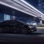 2020 Toyota Corolla driving at night