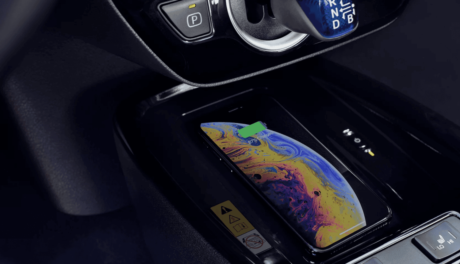 2022 Toyota Prius wireless phone charging