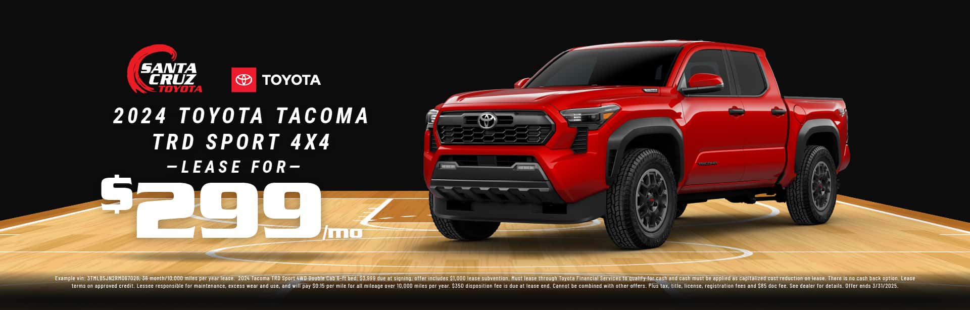 2024 Tacoma TRD March offer