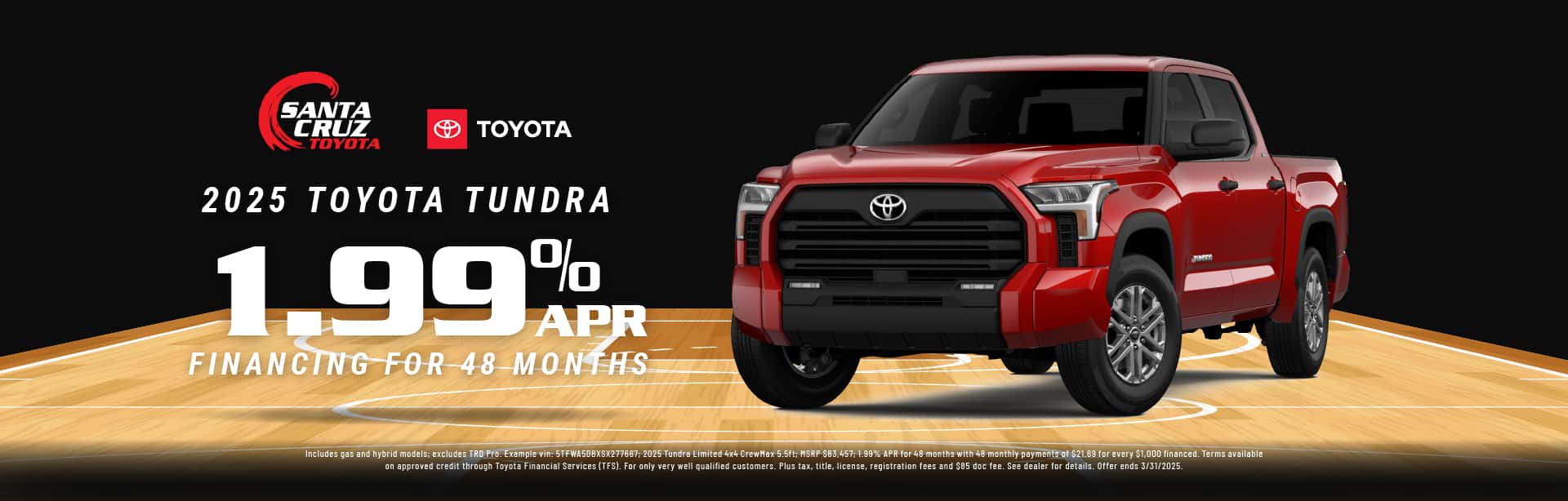 2025 Tundra March offer