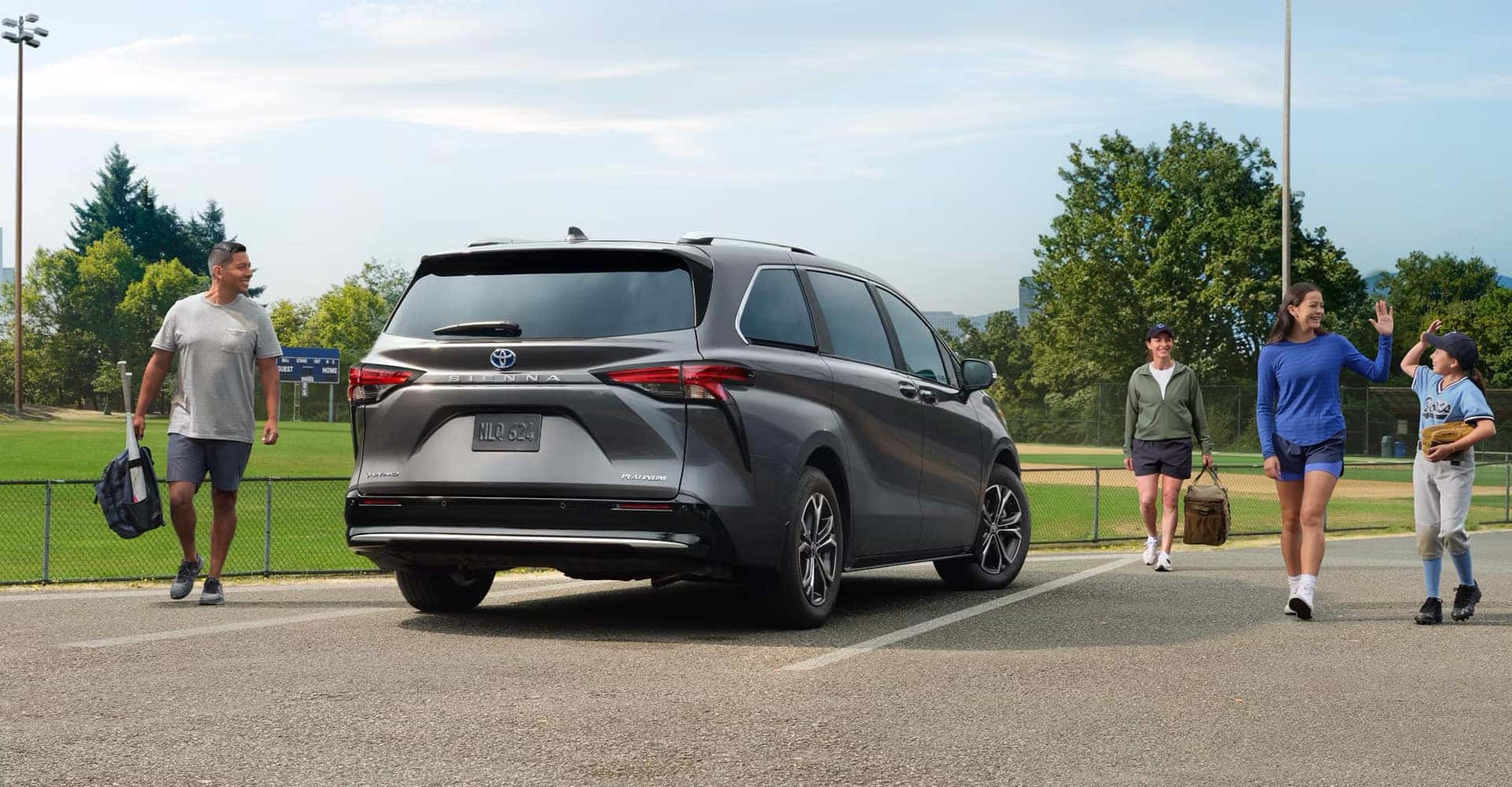 Baseball practice 2025 Toyota Sienna