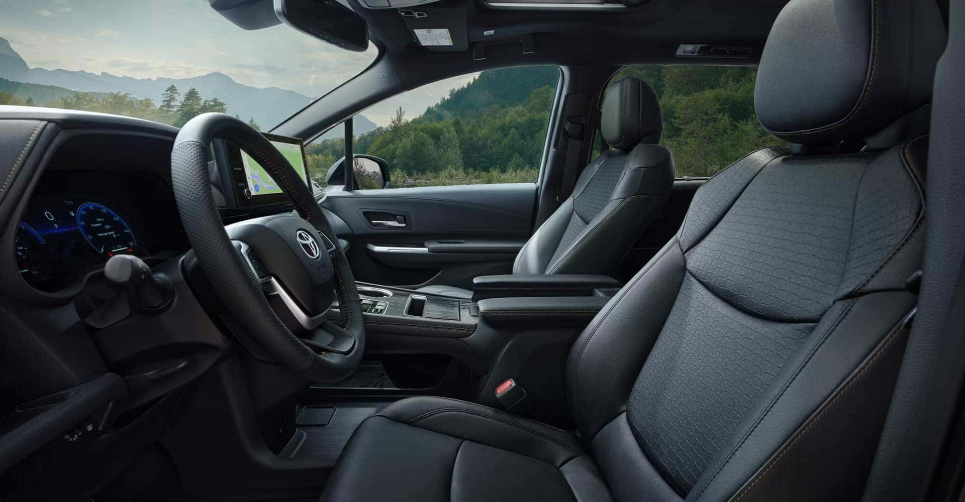 Interior seats 2025 Toyota Sienna