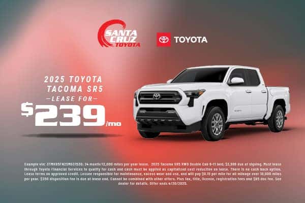 2025 Tacoma April offer