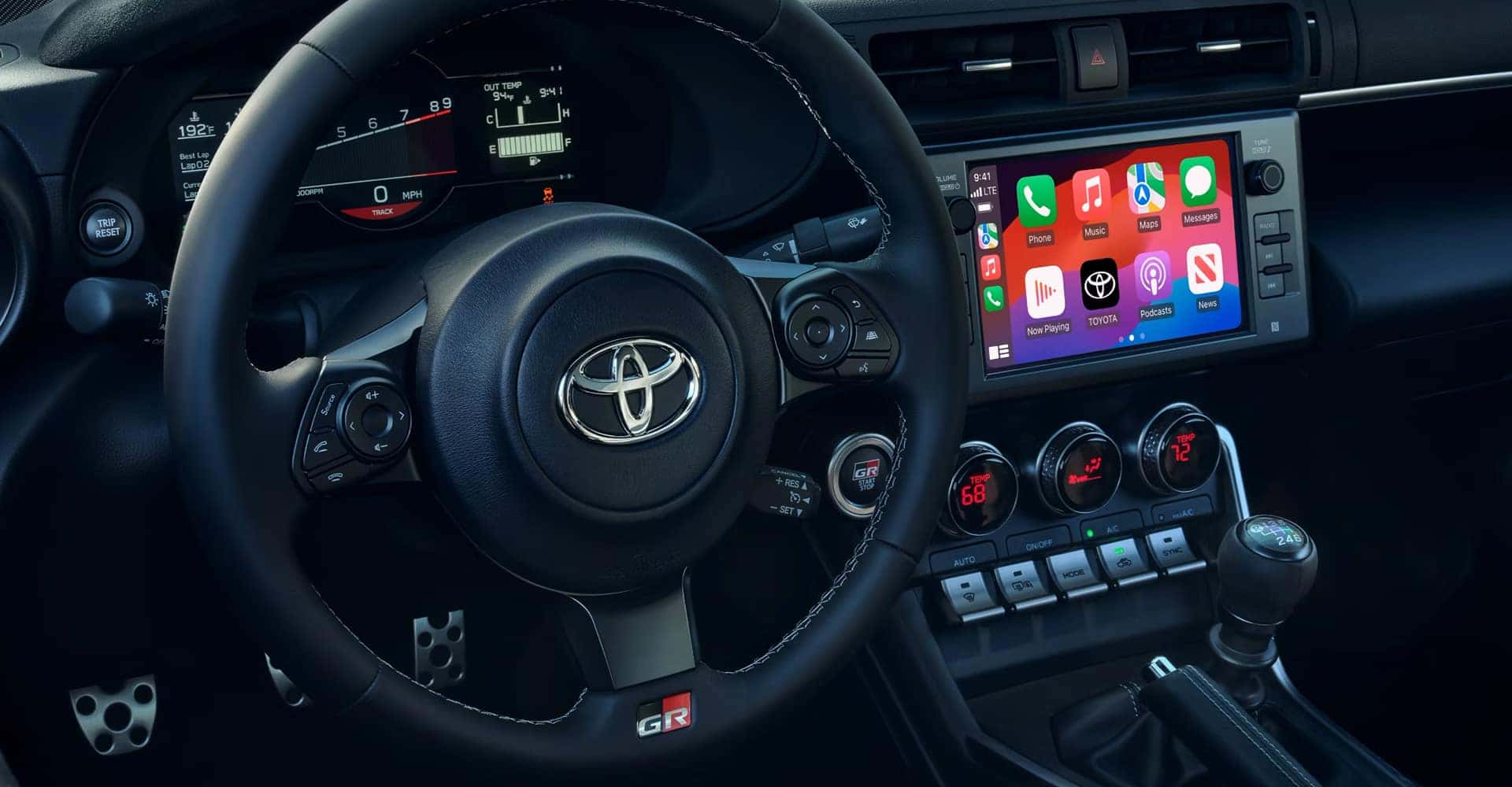 Touchscreen air control 2025 Toyota Sienna