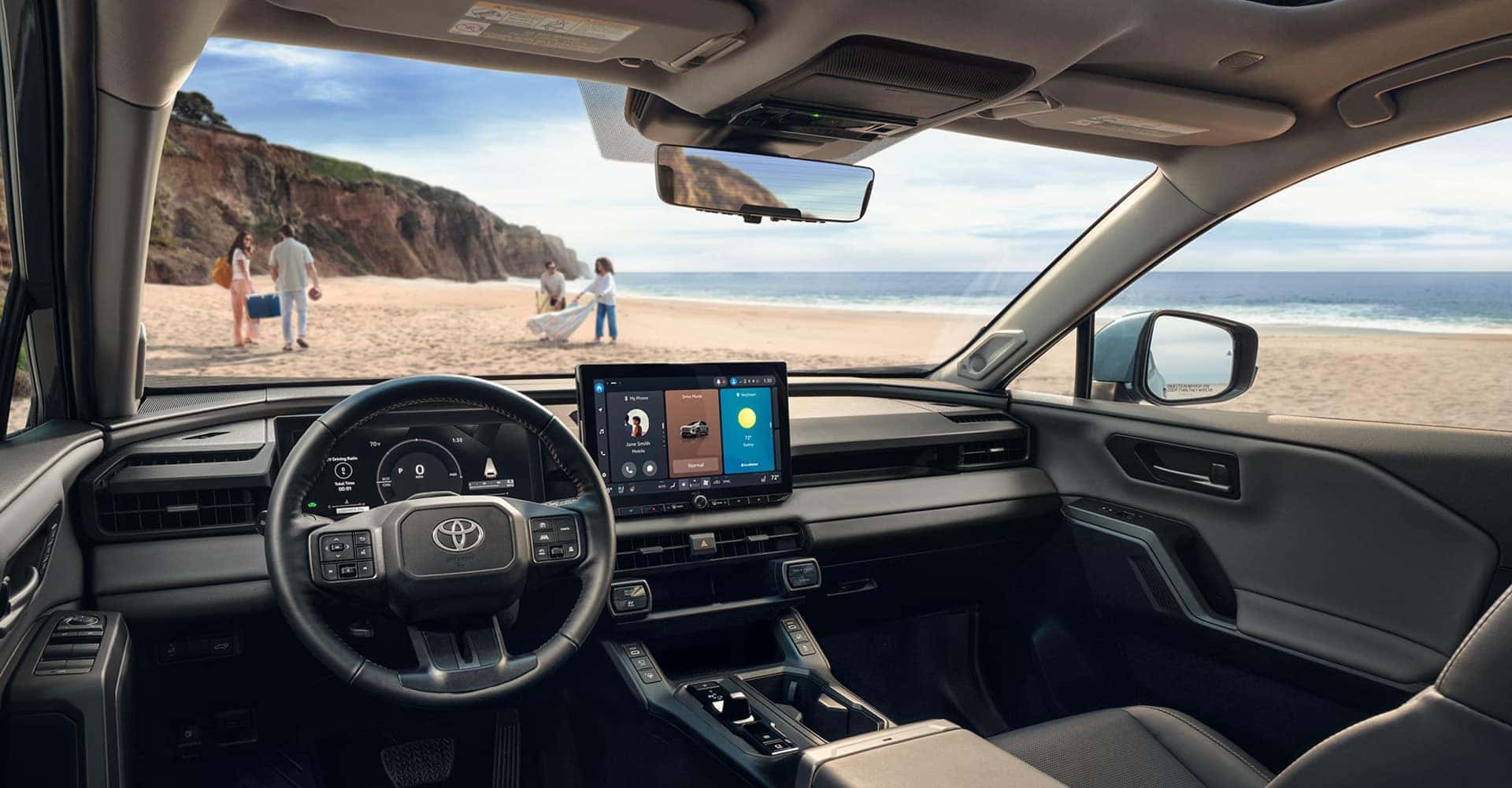 2026-Toyota-RAV4-interior-on-beach