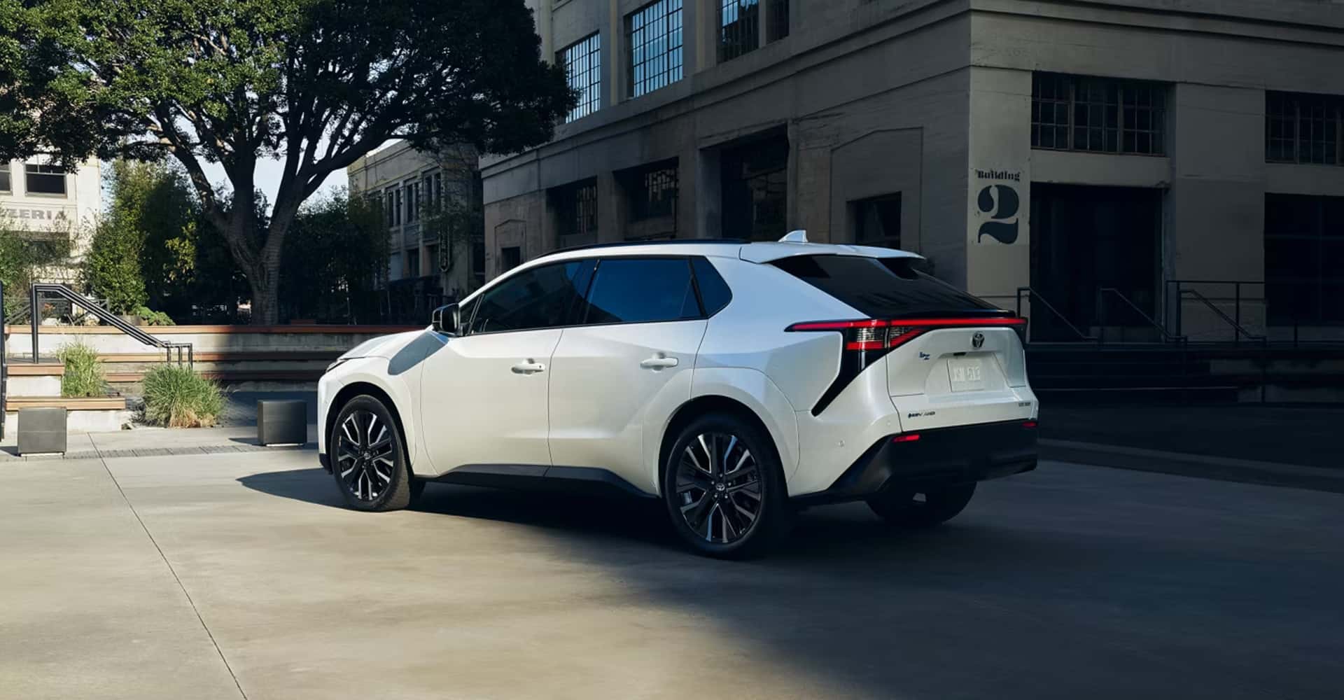 2026 Toyota bZ parked