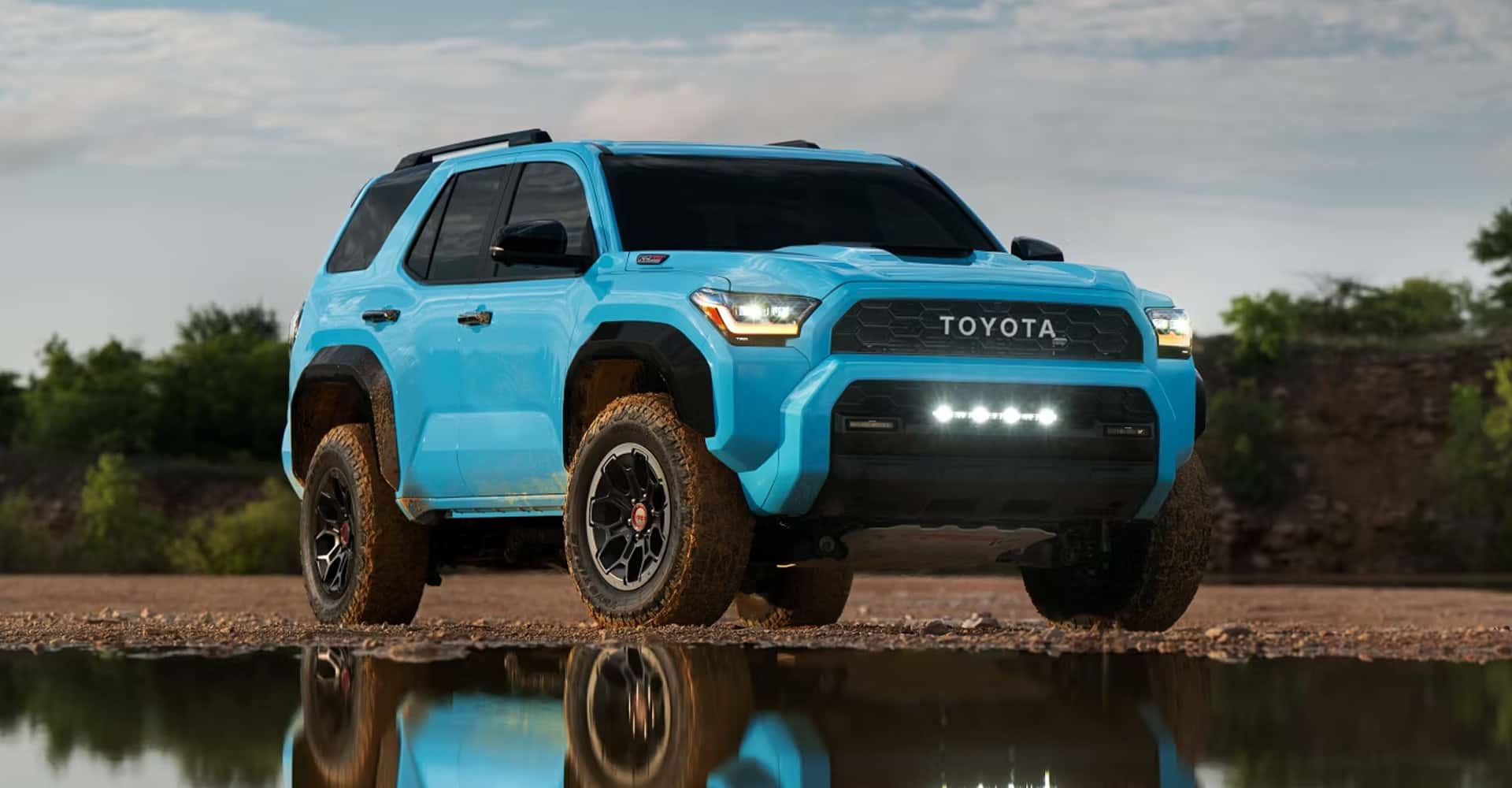 2026 Toyota 4Runner in mud