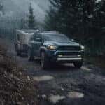 2026 Toyota 4Runner pulling trailer on muddy trails