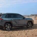 2026 Toyota RAV4 hybrid on the beach
