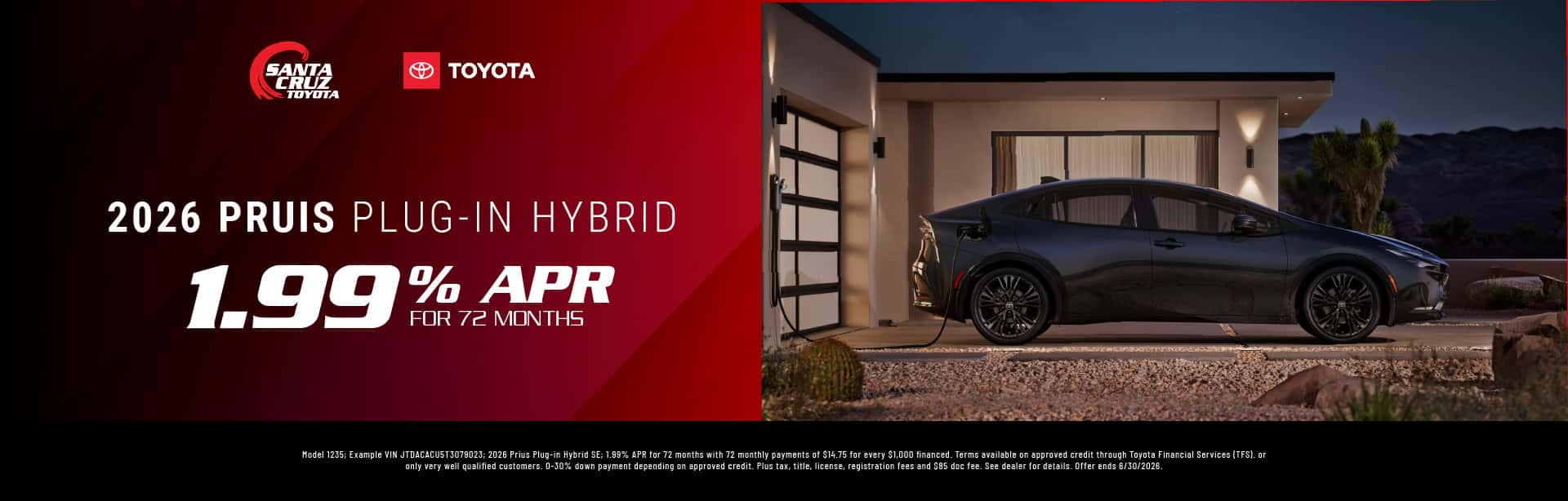 2026 Prius June 2026 offer