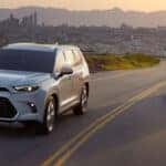 2026 Toyota Grand Highlander Platinum AWD shown in Wind Chill Pearl