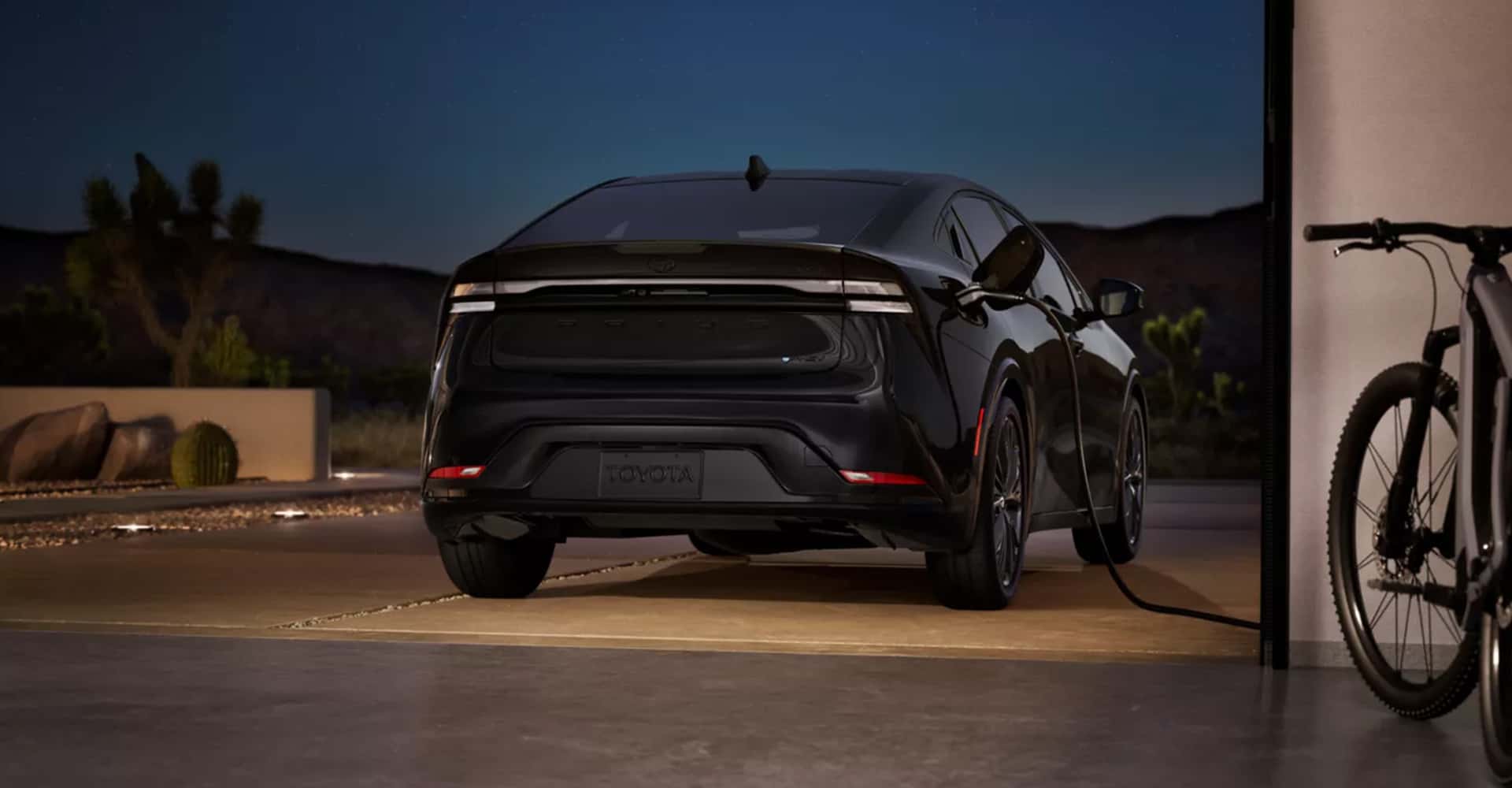 2026 Toyota Prius Plug-In Hybrid in black