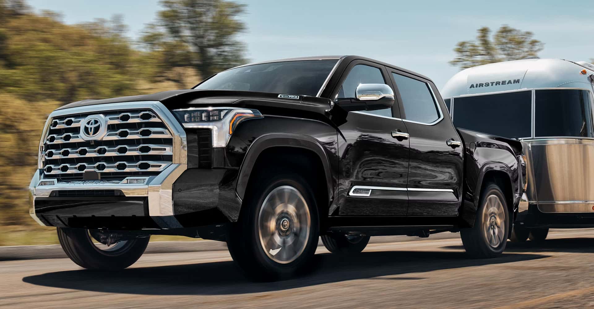 2026 Toyota Tundra pulling camper