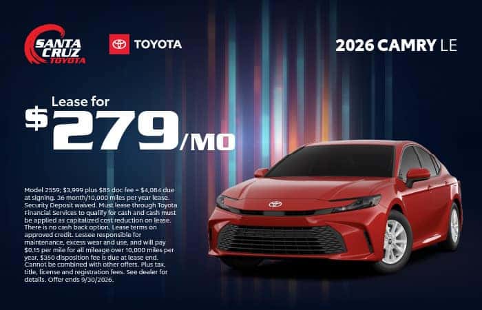 2026 Camry September offer