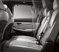 REAR SEAT SLIDE AND RECLINE FIRST CLASS TRAVEL