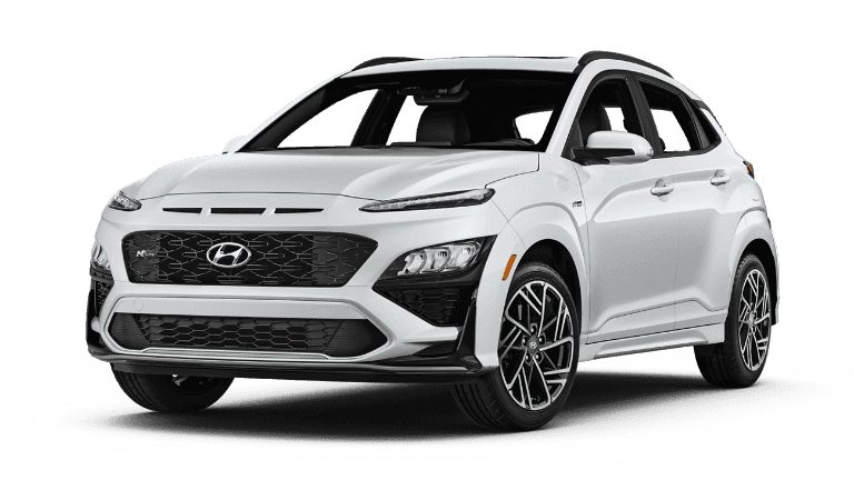 2023 Hyundai Kona N Line Exterior - Lunar White