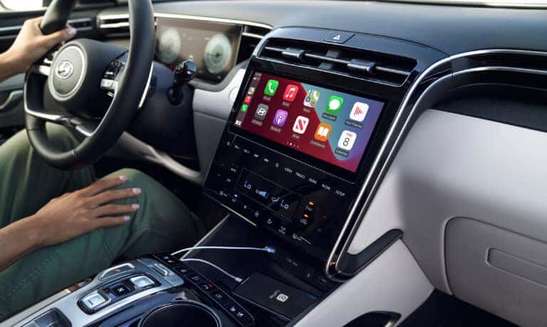 2023 Hyundai Tucson Interior Infotainment Car Play