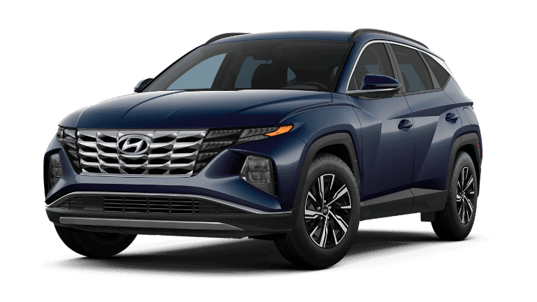 2023 Hyundai Tucson Hybrid Blue Exterior - Deep Sea