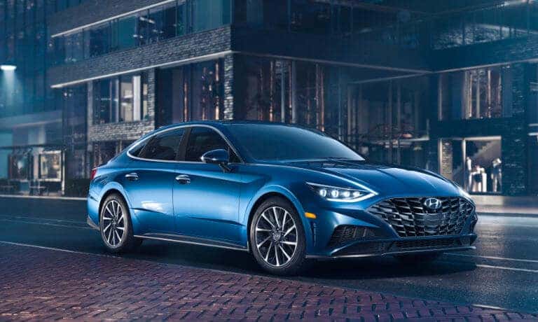 2023 Hyundai Sonata Exterior City Street Night