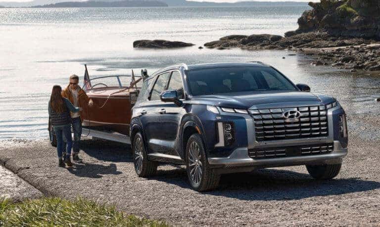 2024 Hyundai Palisade Exterior Boat At Water