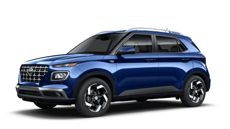 2024 Hyundai Venue SEL Exterior - Intense Blue