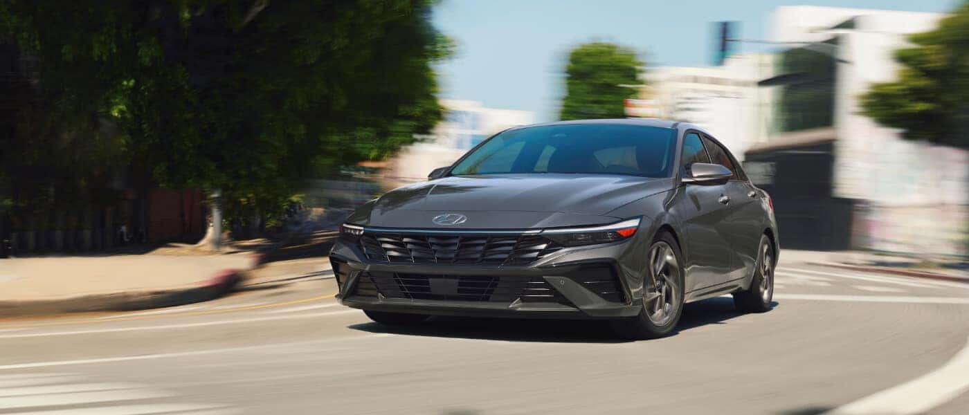 2024 Hyundai Elantra Hybrid Exterior City Head On
