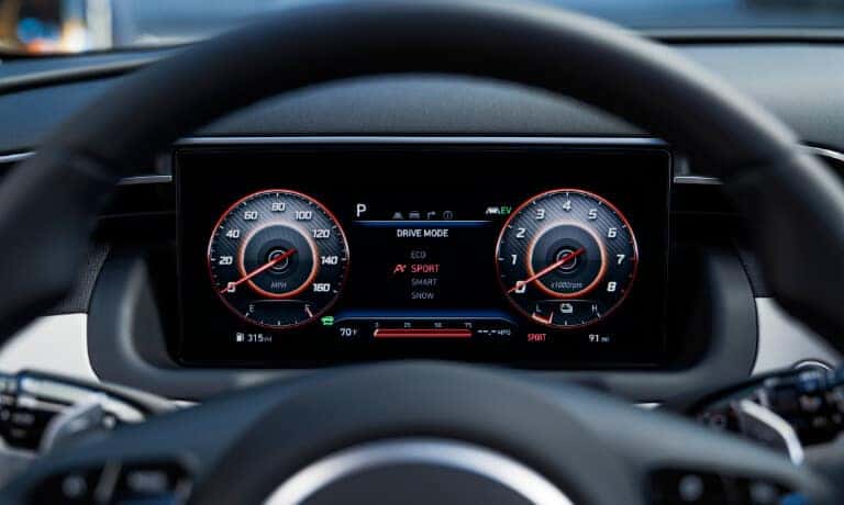 2024 Hyundai Tucson Hybrid Interior Dash