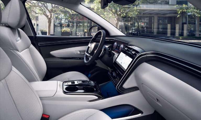 2024 Hyundai Tucson Hybrid Interior Front Side