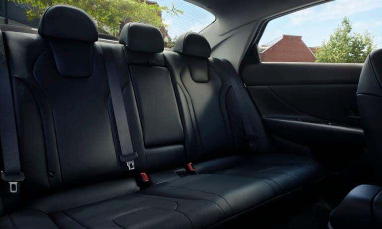 2024 Hyundai Elantra Interior Back Seats