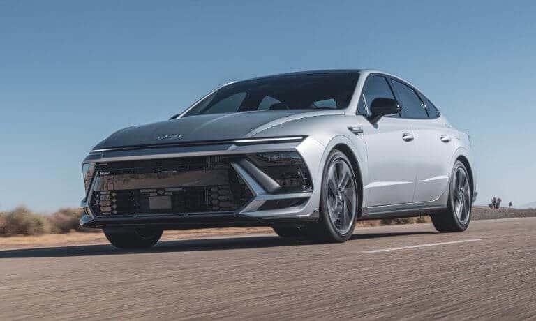 2024 Hyundai Sonata Exterior Driving On Desert Road
